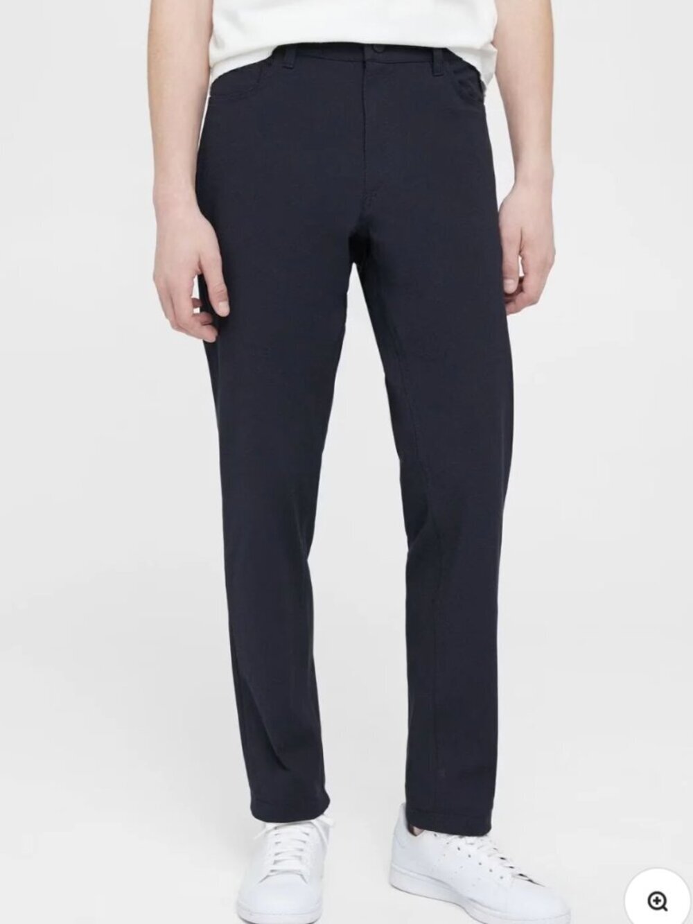 THEORY Jake Be D Slim Straight Pant in Neoteric Twill - Dark Navy Men Size 31/32